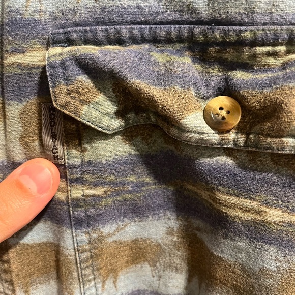 Vintage Woolrich Flannel Button Up - Picture 3 of 5